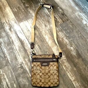Coach cross body purse